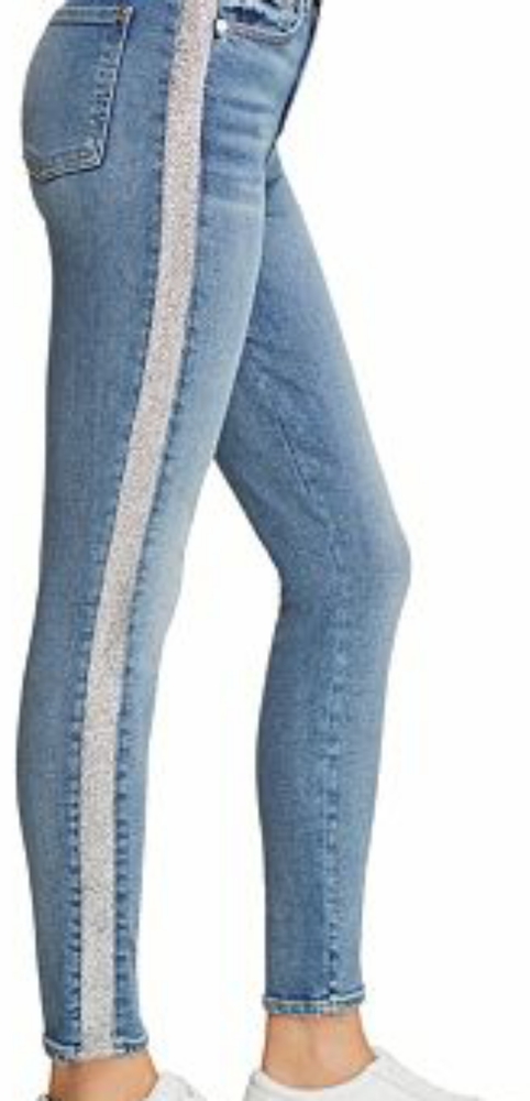 7 for mankind high waist ankle skinny